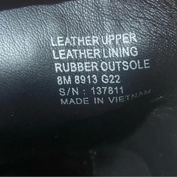 Tory Burch Benton Slip on Moto Cream and Black Ankle Boots - Picture 8 of 13